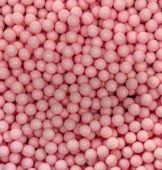 Picture of PINK SUGAR PEARLS 7MM X1G MIN 50G